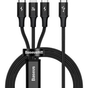 BASEUS CABLE 3 IN 1 TYPEC-CLC PD 20W